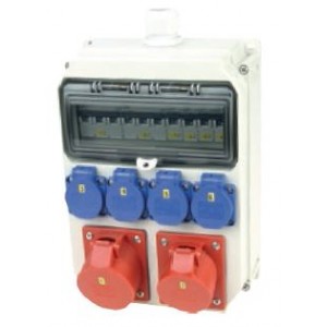 Delta Series Anif4 - Thermoplastic insulated distribution boxes - Wall Mounted